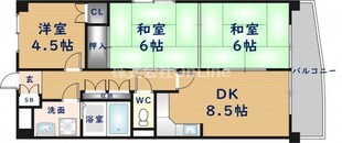 リーヴァ東花園の物件間取画像